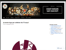 Tablet Screenshot of esbartdansaire.cat